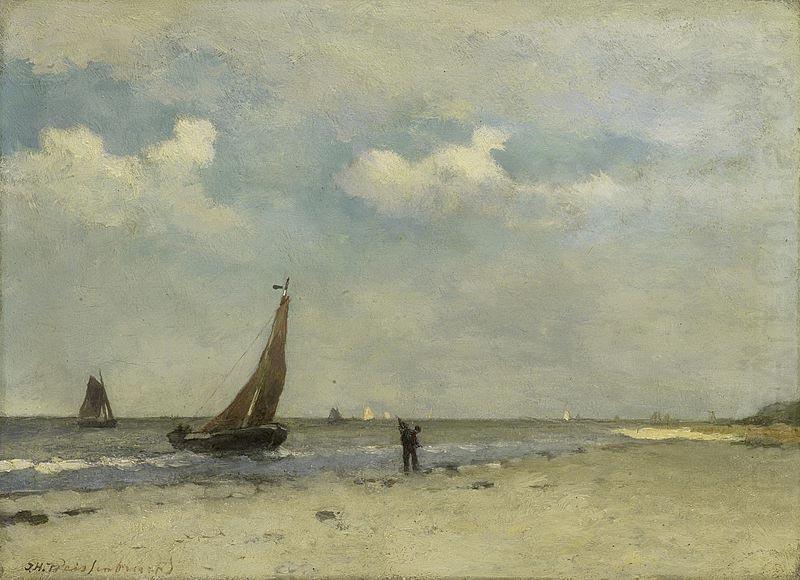 Strandgezicht, Jan Hendrik Weissenbruch